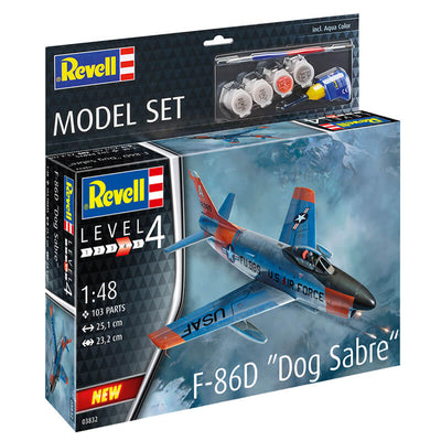 Revell 1/48 "F-86D Dog Sabre" Model Set Kit