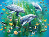 Dolphin Trio by Tami Alba 100pcs Puzzle