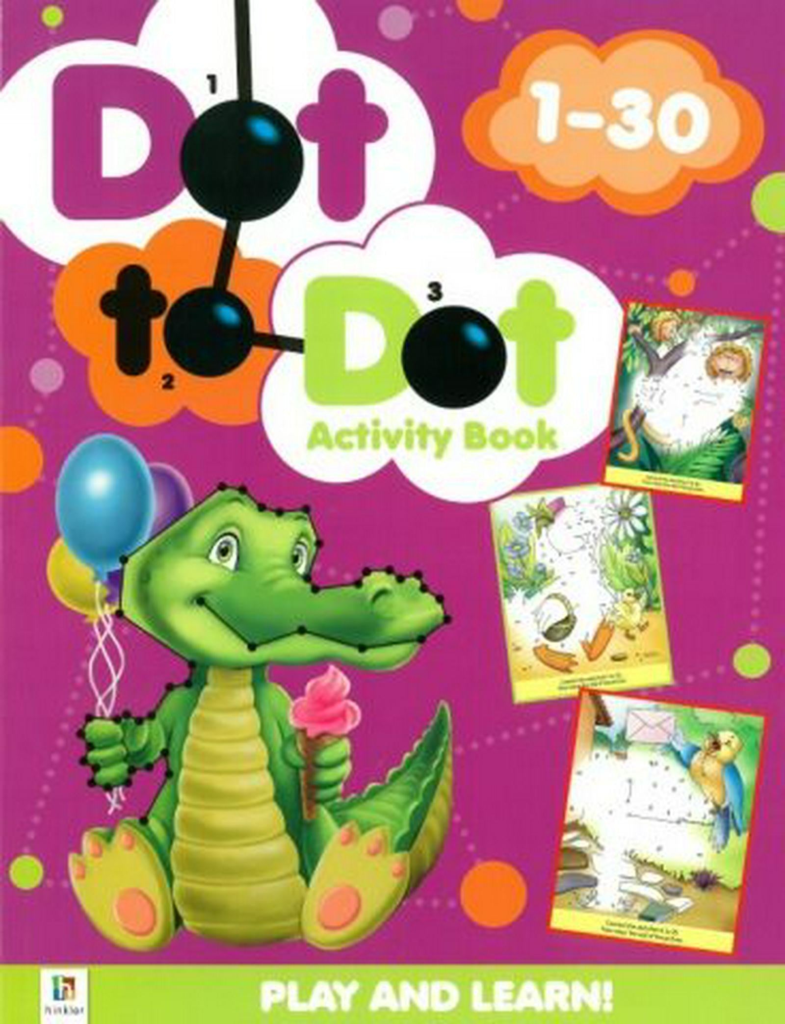 Dot to Dot Activity Book: 1-30