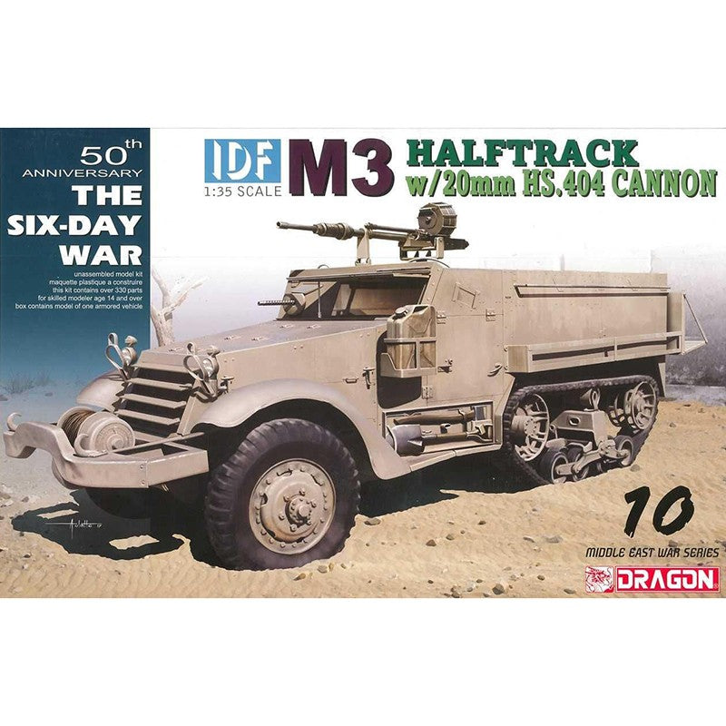 Dragon 1/35 IDF M3 Halftrack w/20mm HS.404 Cannon Kit