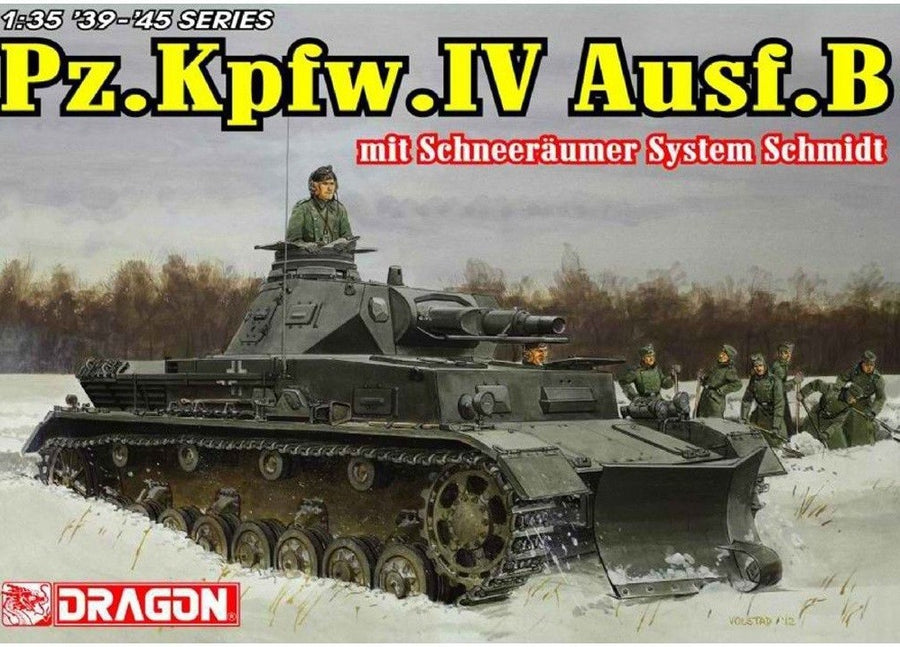 Dragon 1/35 Pz.Kpfw.IV Ausf.B mt Schneeraumer System Schmidt Kit