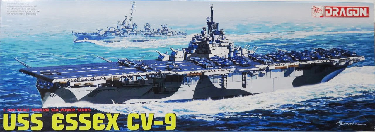 Dragon 1/700 USS Essex CV-9 Kit