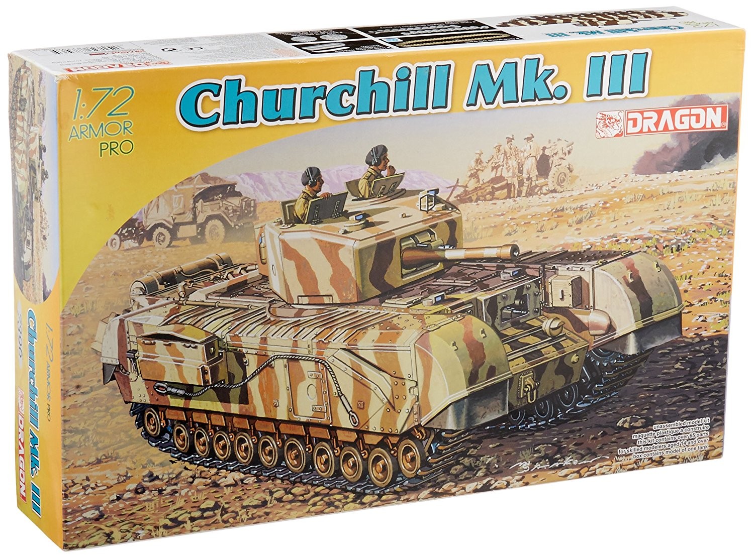 Dragon 1/72 Churchill Mk. III Kit