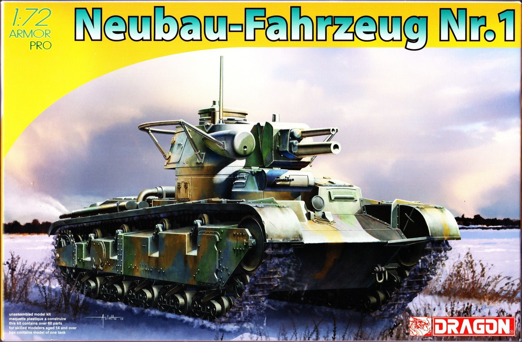 Dragon 1/72 Neubau-Fahrzeug Nr. 1 Kit