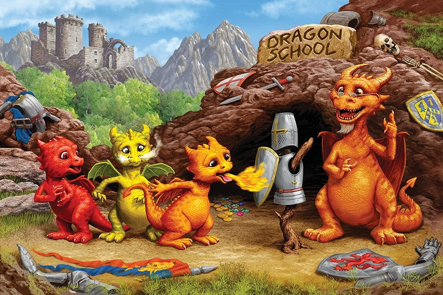 Dragon School 60 pcs Puzzle