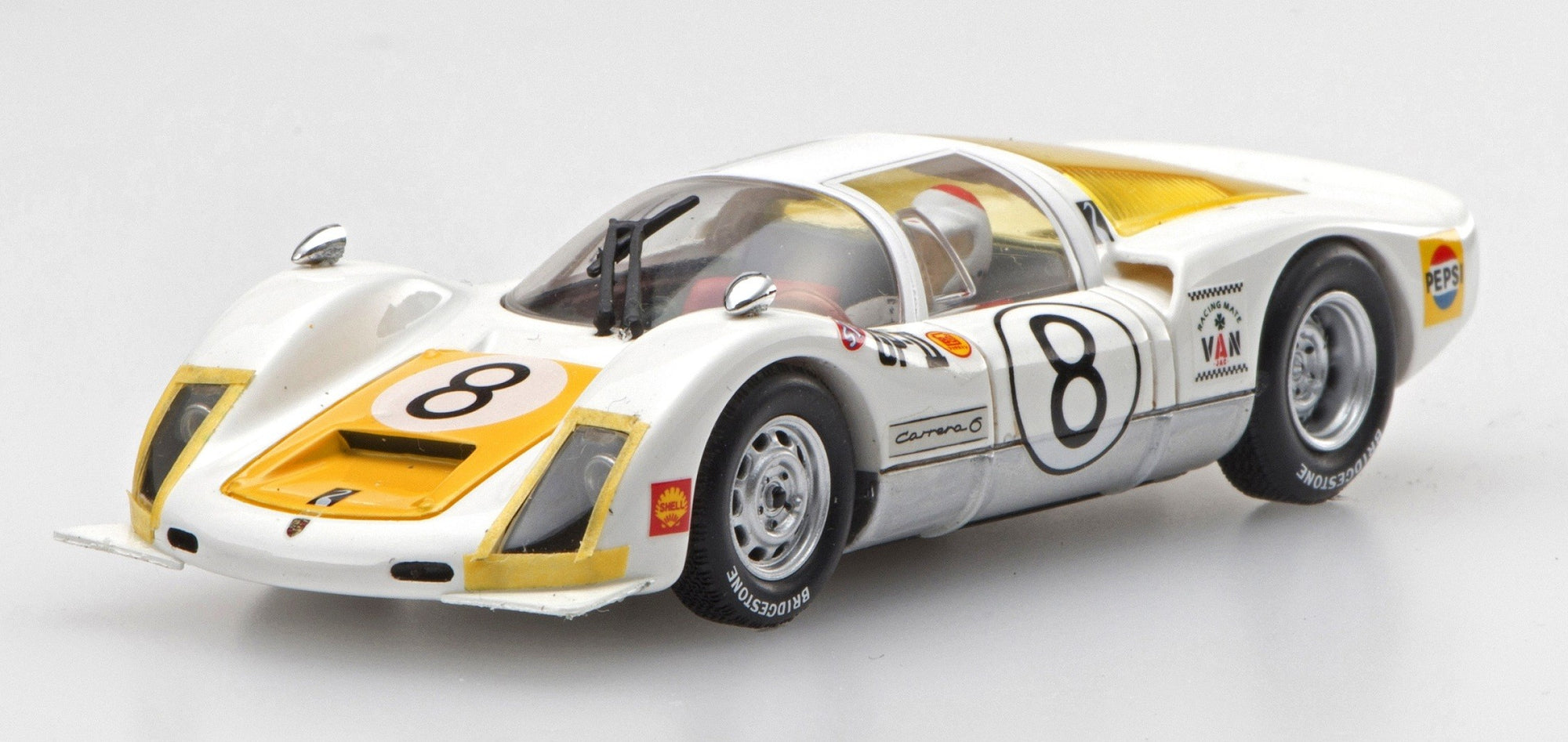 ミニカー 43 1967 Japan Grand Prix Porsche 906 Carrera PEPSI #8