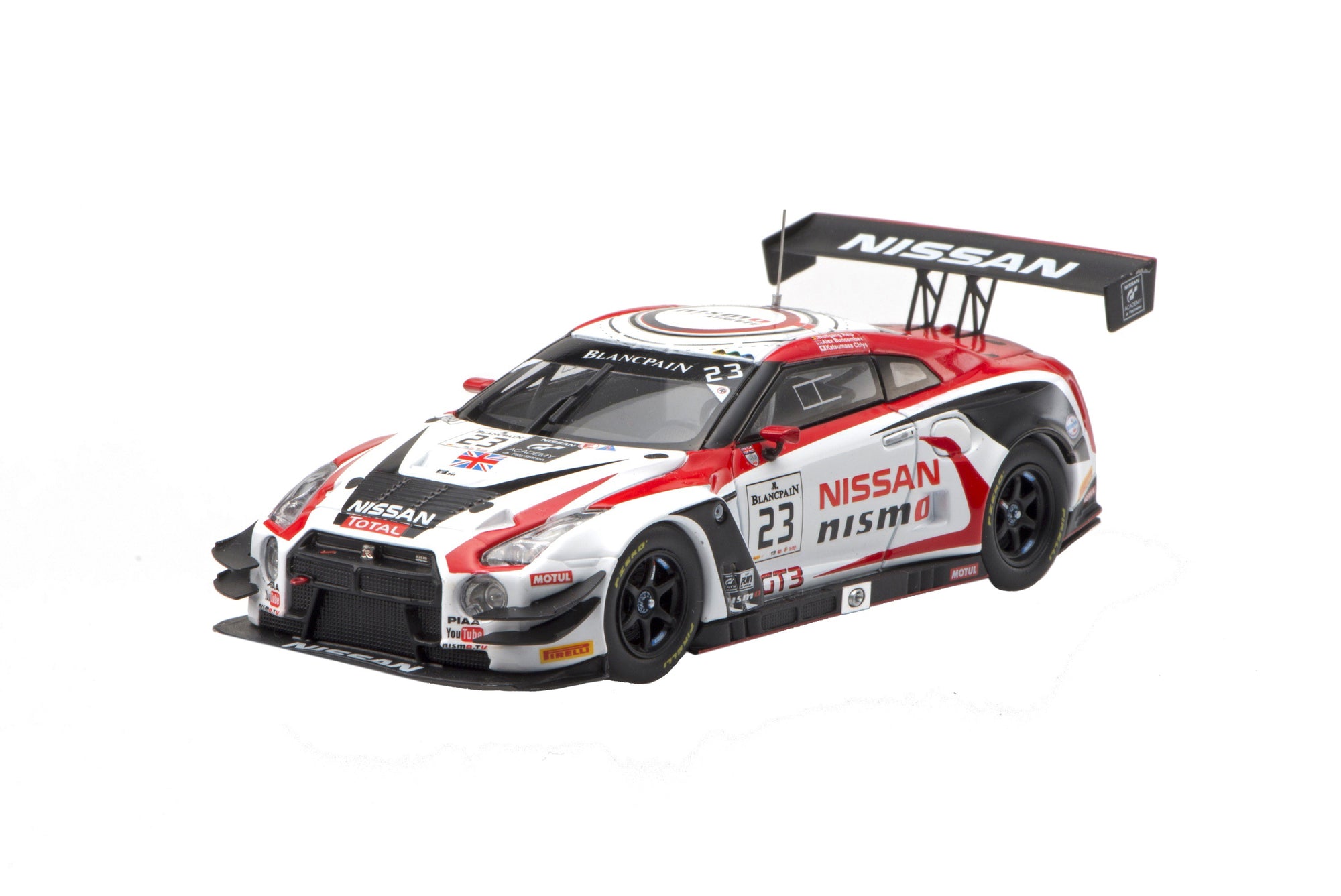 Ebbro 1/43 2015 Champion GT-R NISMO GT3 No. 23 (Nissan)
