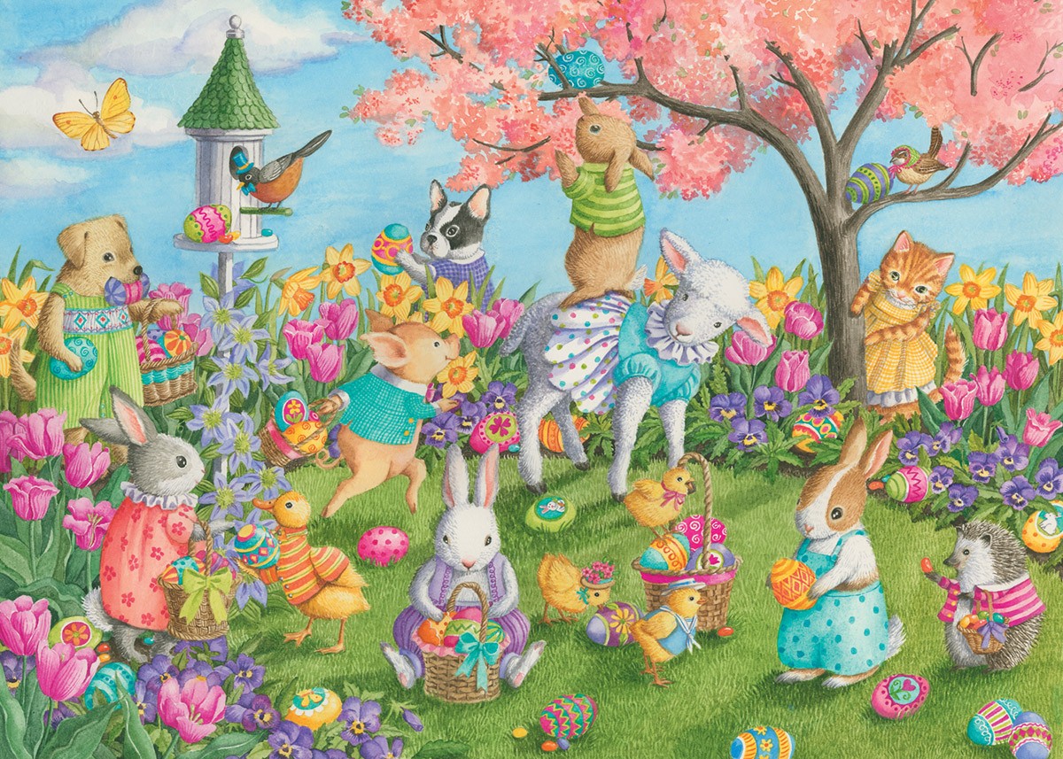 Egg Hunt by Ingrid 35pcs Puzzle