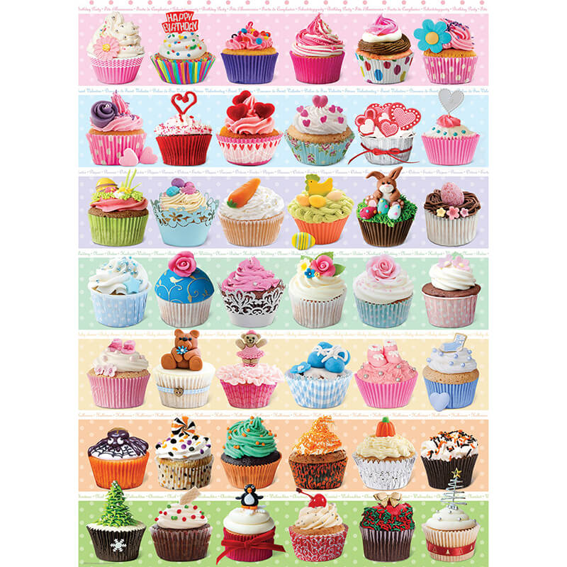 Cupcake Celebration 1000pc Puzzle