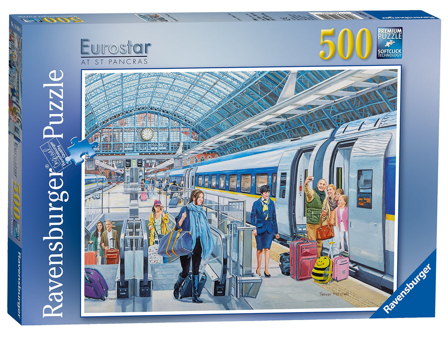 Eurostar at St Pancras by Trevor Mitchell 500pcs Puzzle