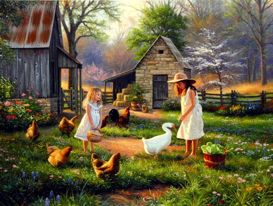 Evening at Grandma's by Mark Keathley 500pc Puzzle