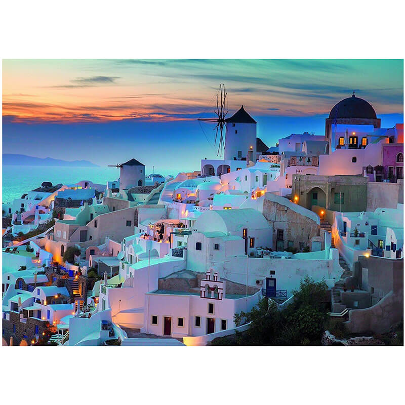 Evening in Santorini 1000pcs Puzzle