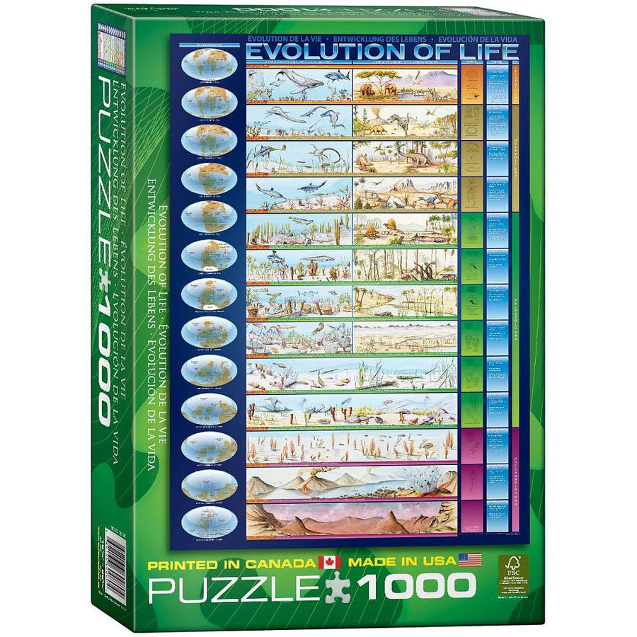 Evolution of Life 1000pc Puzzle