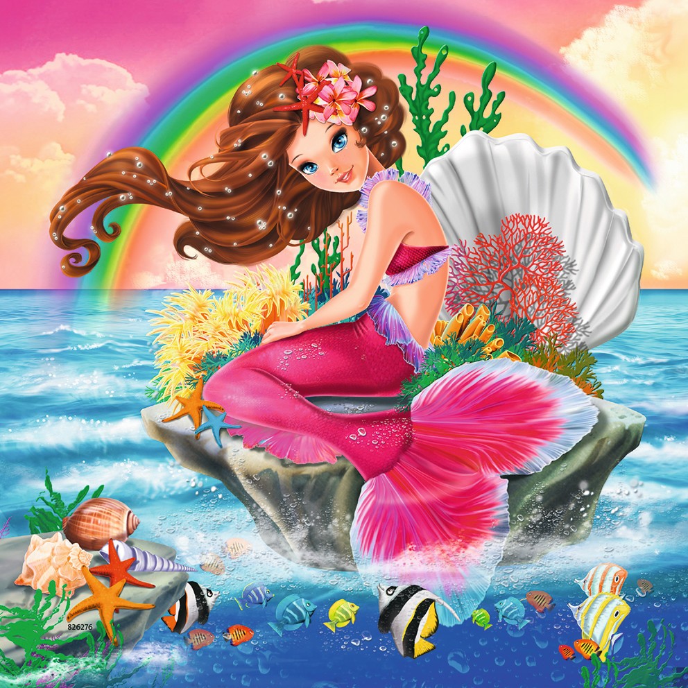 Fantasy Friends by Rita Maria Gentilli 3x49pcs Puzzle