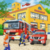 Fire Brigade Run by Frank Bayer 3 x 49pc Puzzle