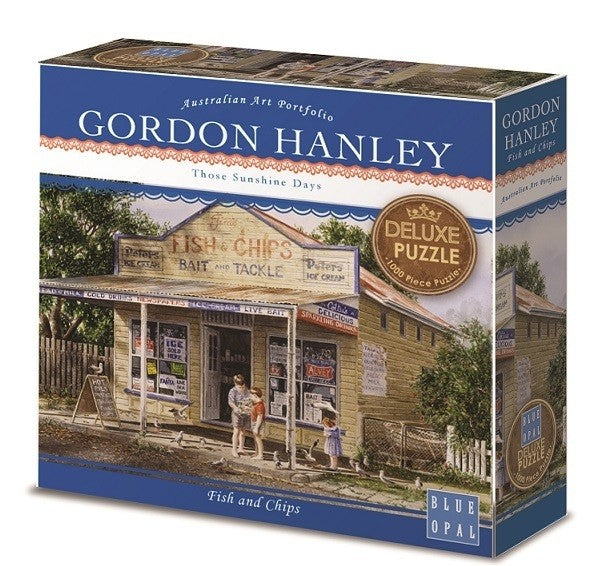 Fish and Chips by Gordon Hanley 1000pcs Puzzle