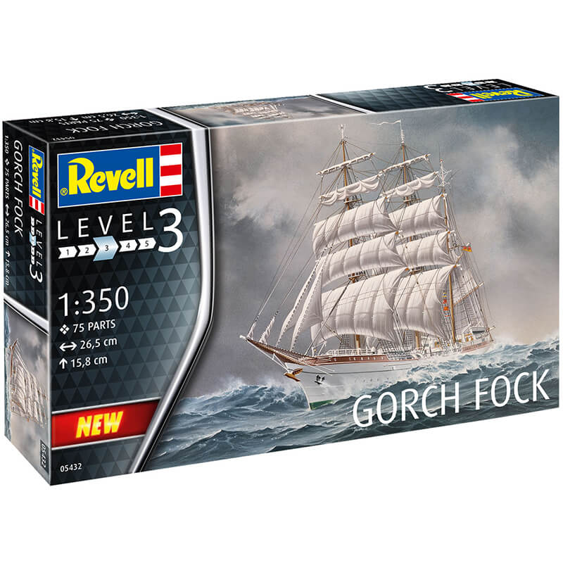 Revell 1/350 Gorch Fock Kit