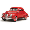 Motormax 1/18 1940 Ford Deluxe (Bright Red)