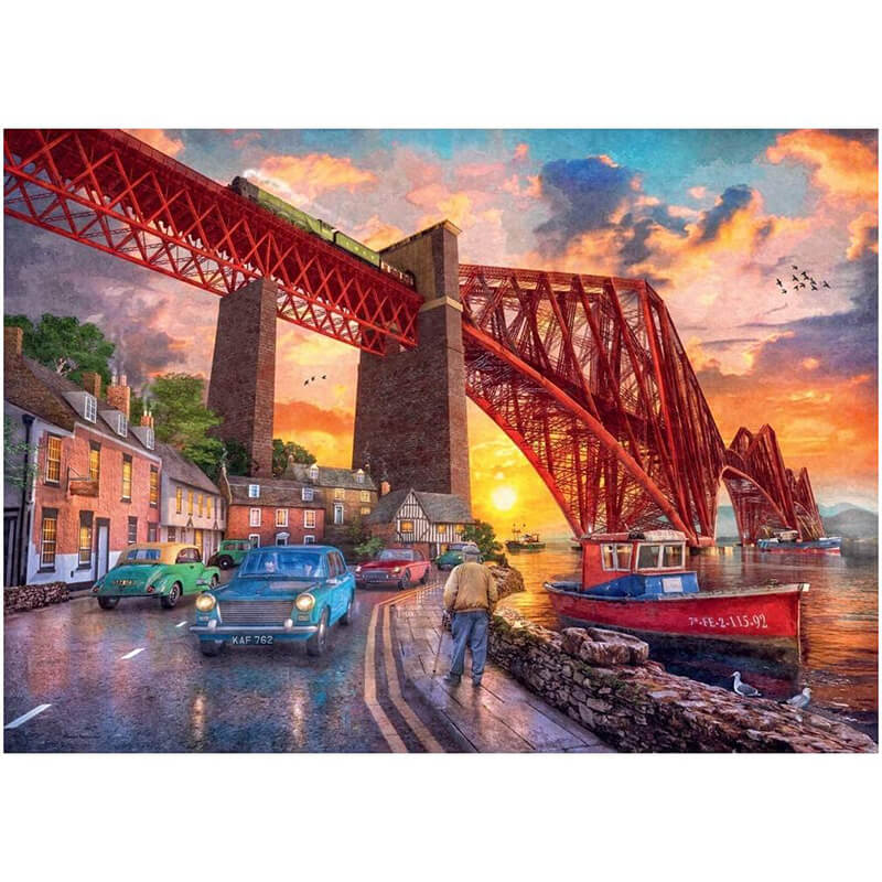 Forth Bridge at Sunset 1000pcs Puzzle