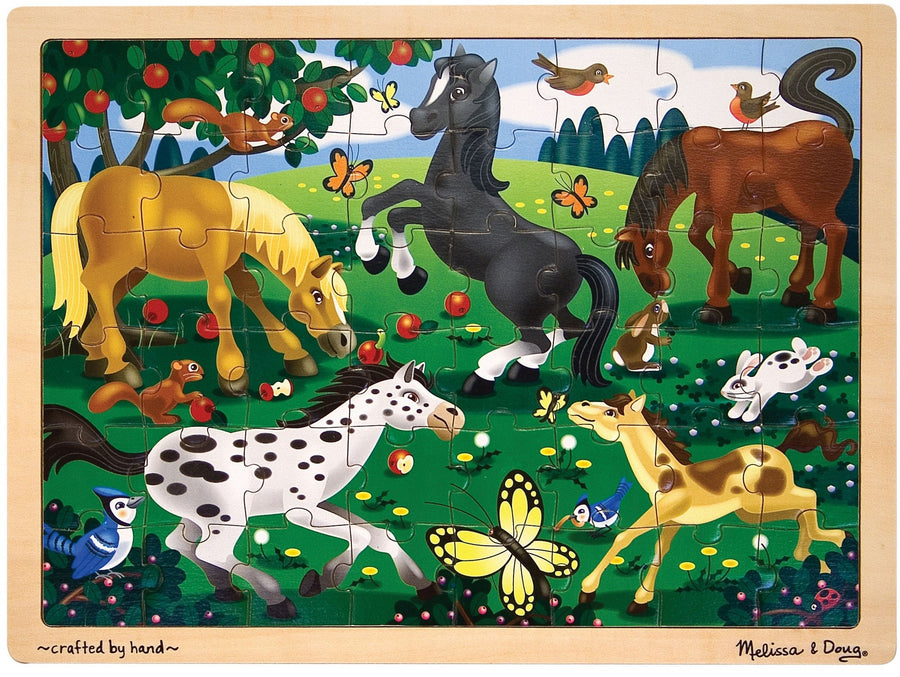 Frolicking Horses 48pcs Puzzle