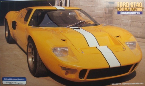 Fujimi 1/24 Ford GT40 Kojima Racing Kit FU-12170