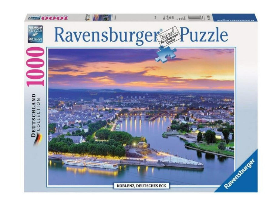 German Corner, Koblenz 1000pcs Puzzle