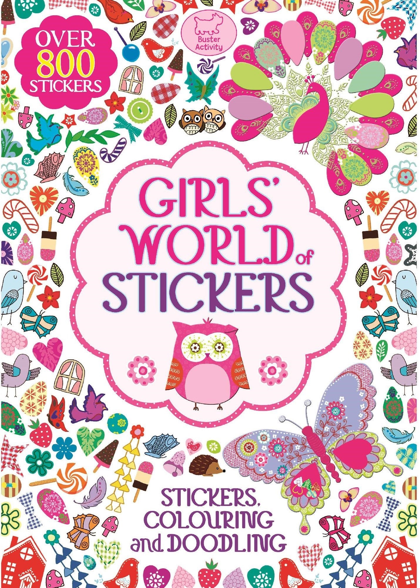 Girls' World of Stickers