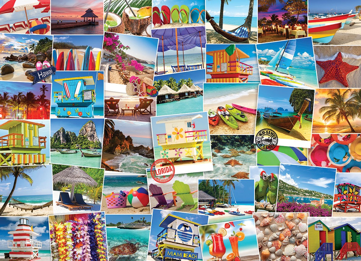 Globetrotter - Beaches 1000 pcs Puzzle
