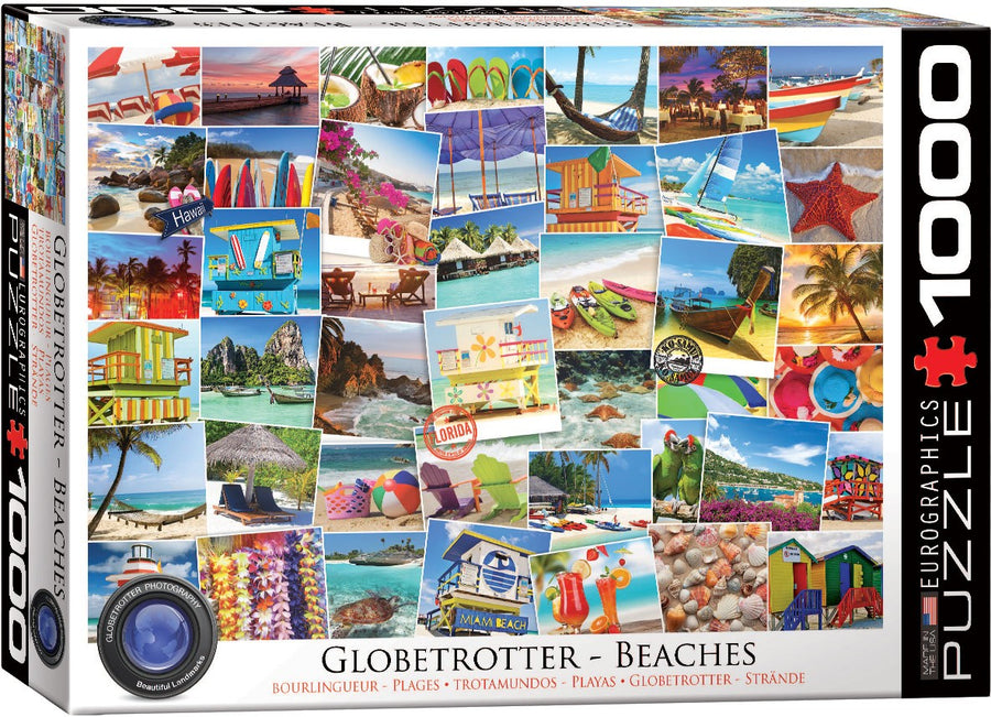 Globetrotter - Beaches 1000 pcs Puzzle