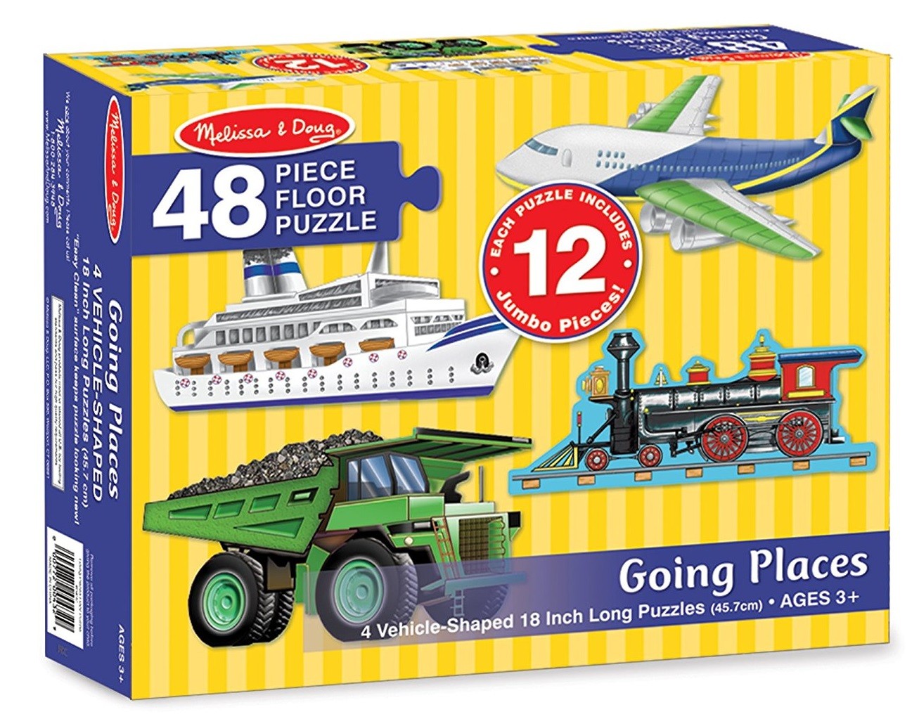 Going Places 48pcs Floor Puzzle