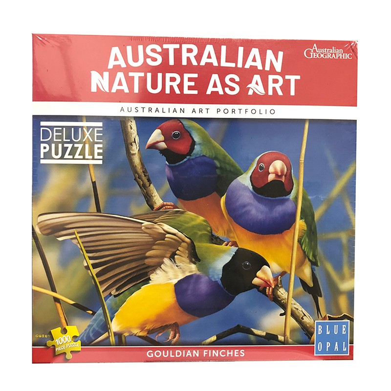 Gouldian Finches by Ego Giotto 1000pcs Puzzle