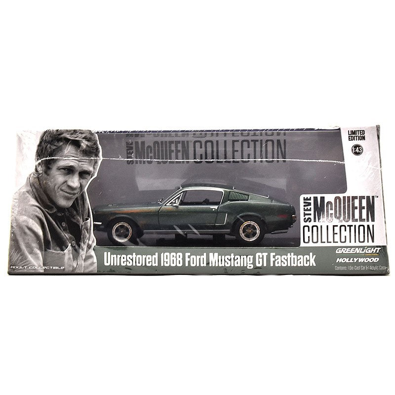 Greenlight 1/43 1968 Unrestored Ford Mustang GT Fastback