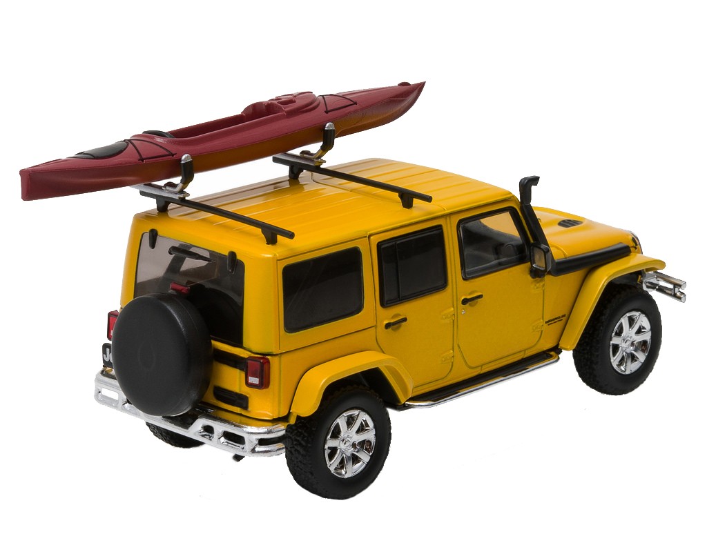 Greenlight 1/43 2016 Jeep Wrangler Unlimited (Metallic Yellow)