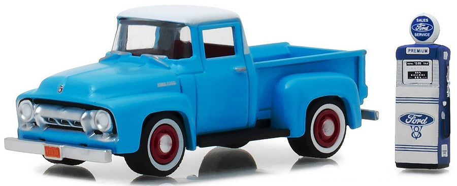 Greenlight 1/64 1954 Ford F-100 with Vintage Gas Pump