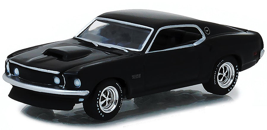 Greenlight 1/64 1969 Ford Mustang Boss 429 (Black)