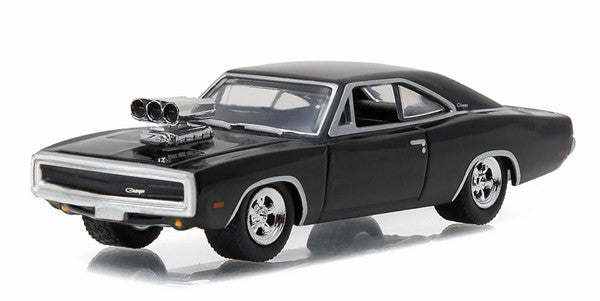 Greenlight 1/64 1970 Dodge Charger (Black)