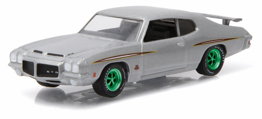 Greenlight 1/64 1971 Pontiac GTO Judge "The Walking Dead" (Green Rims)