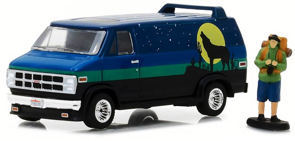 Greenlight 1/64 1981 GMC Vandura Custom with Backpacker