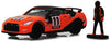 Greenlight 1/64 2011 Nissan GT-R with Race Car Driver