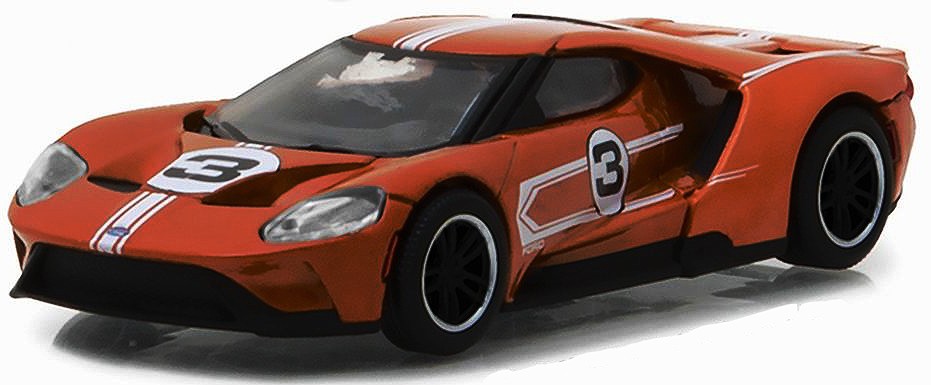 Greenlight 1/64 2017 Ford GT No.3 (Orange)