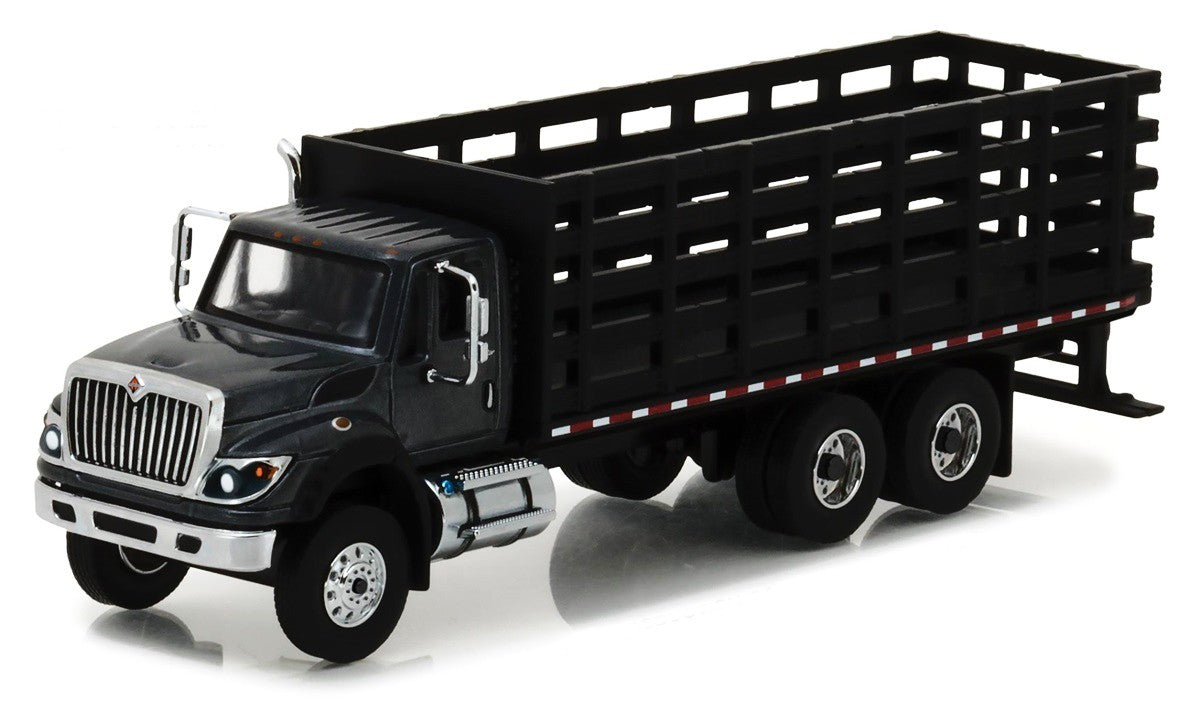 Greenlight 1/64 2017 International WorkStar Platform/Stake (Black)