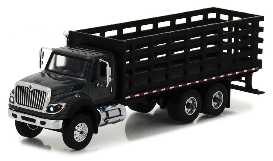 Greenlight 1/64 2017 International WorkStar Platform/Stake (Black)