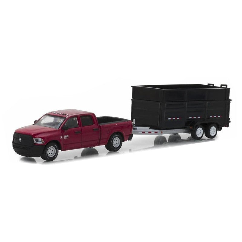 Greenlight 1/64 2017 Ram 2500 And Dump Trailer