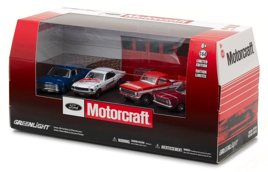 Greenlight 1/64 Ford Motorcraft 4 Car Set