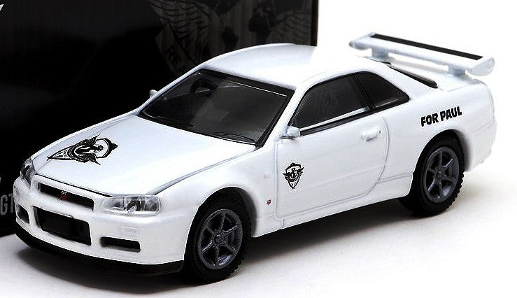 Greenlight 1/64 Nissan Skyline GT-R (R34) "For Paul" Edition