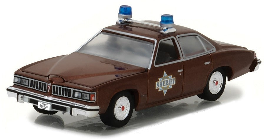Greenlight 1/64 Sheriff Buford T. Justice's 1977 Pontiac Leman
