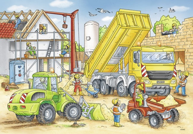 Hard at Work by Stefan Lohr 2x24pcs Puzzle