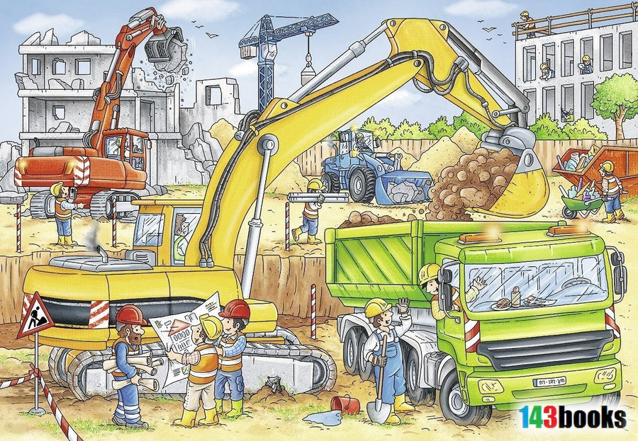 Hard at Work by Stefan Lohr 2x24pcs Puzzle