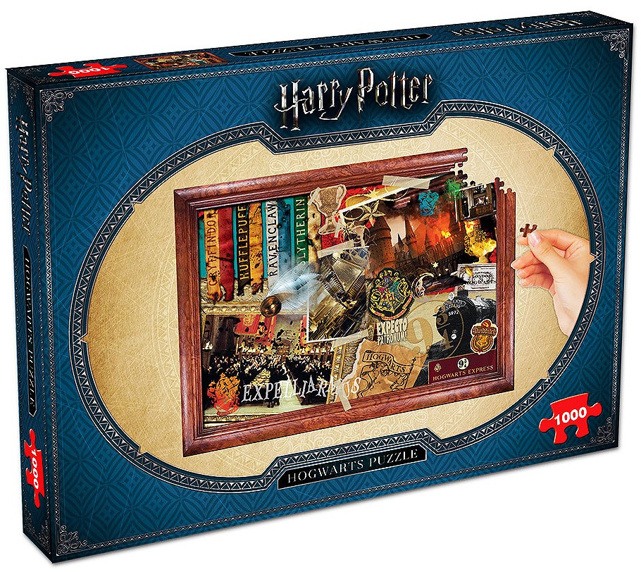 Harry Potter Hogwarts Puzzle 1000pc Puzzle