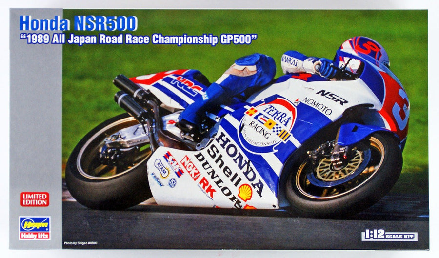 Hasegawa 1/12 Honda NSR500 "1989 All Japan Road Race Championship GP500" Kit